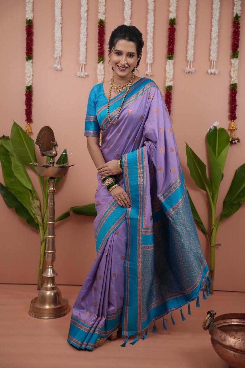 Banarasi Soft Silk Zari Border Saree