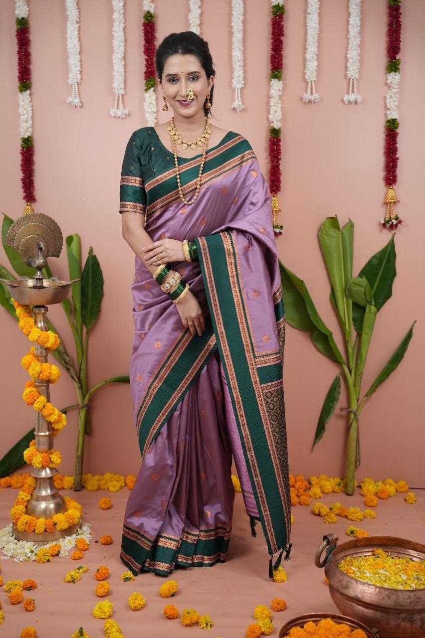 Banarasi Soft Silk Zari Border Saree