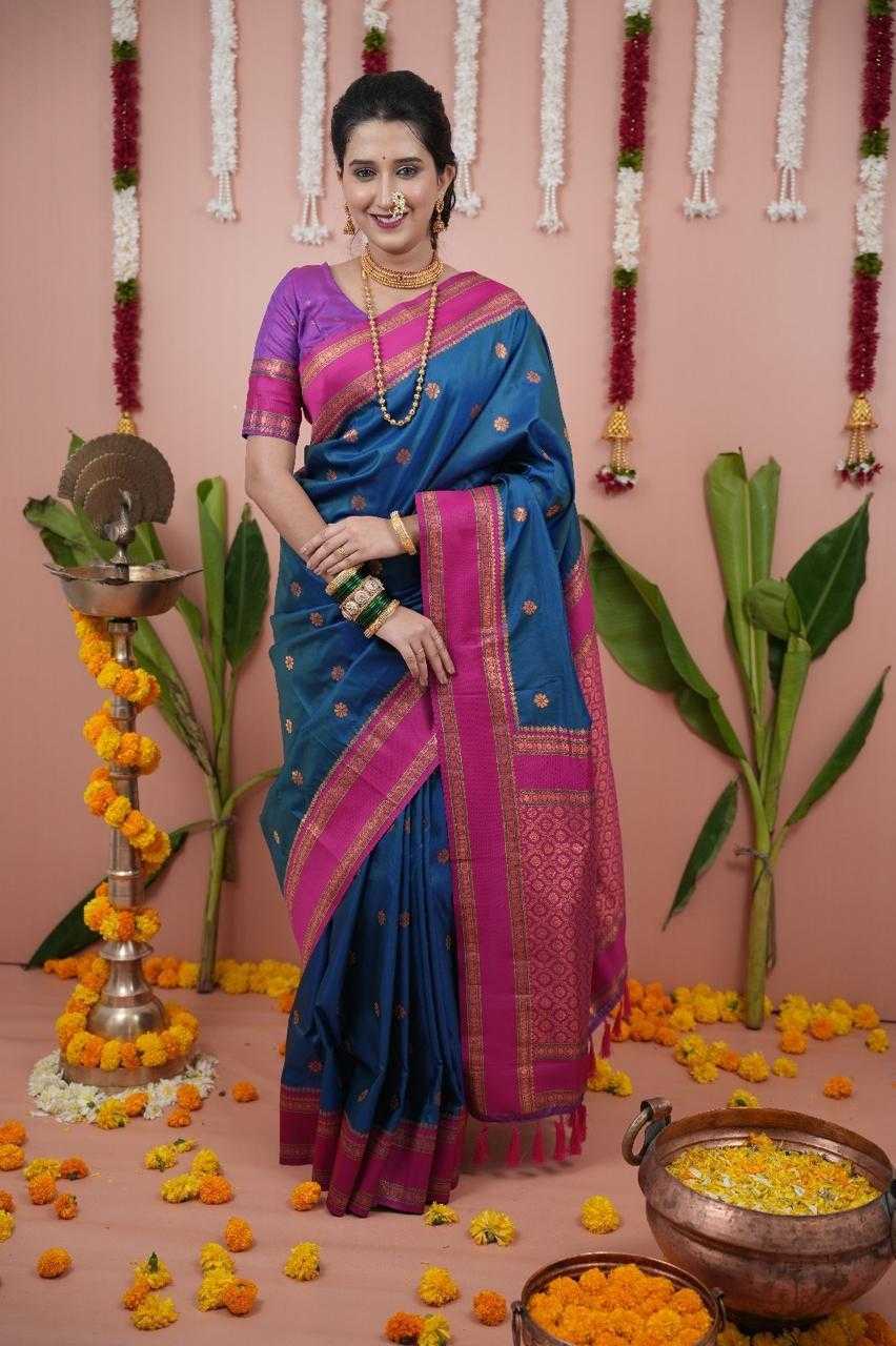 Banarasi Soft Silk Zari Border Saree