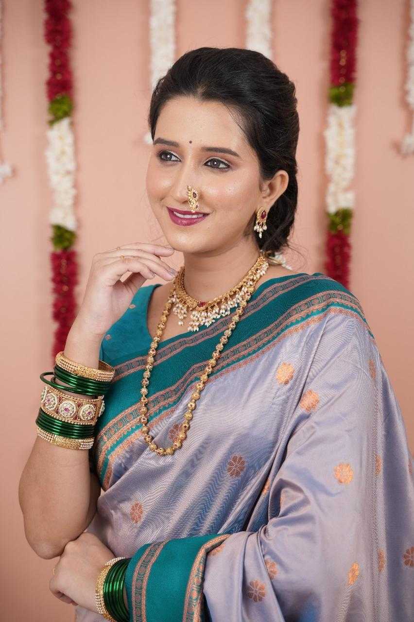 Banarasi Soft Silk Zari Border Saree