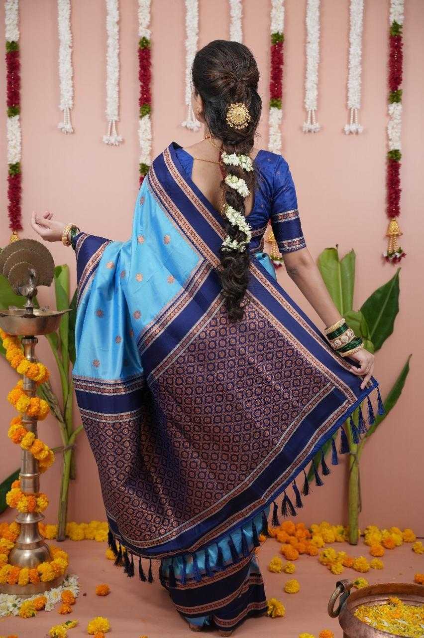 Banarasi Soft Silk Zari Border Saree