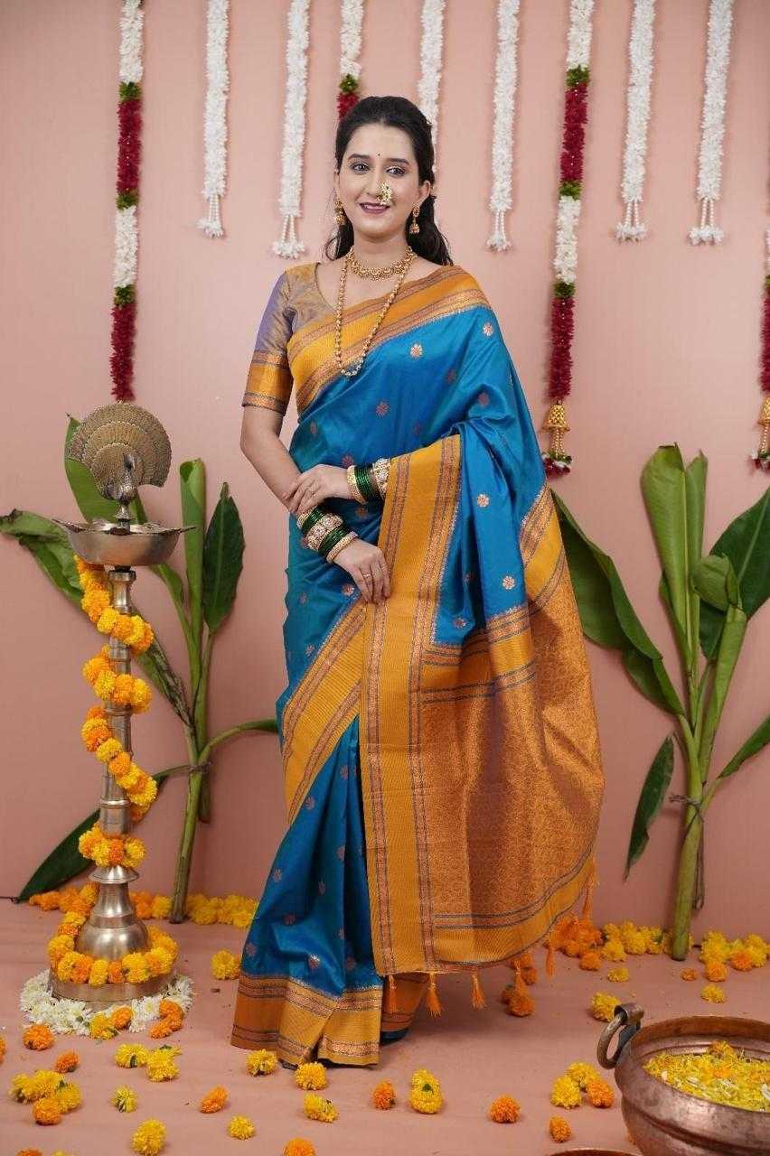 Banarasi Soft Silk Zari Border Saree