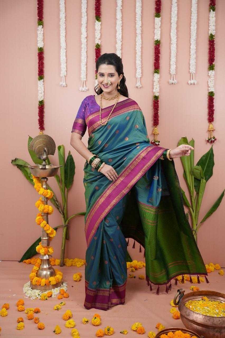 Banarasi Soft Silk Zari Border Saree