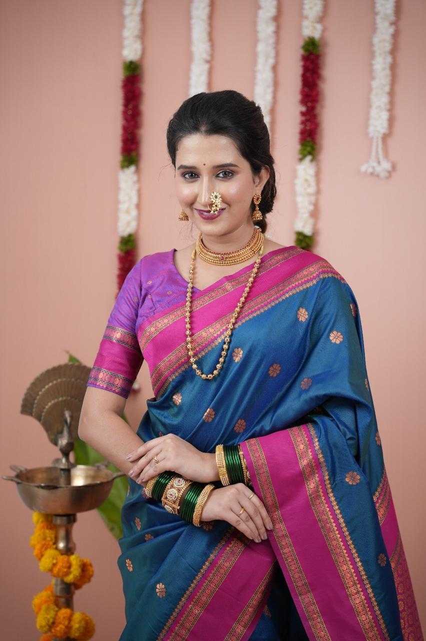 Banarasi Soft Silk Zari Border Saree