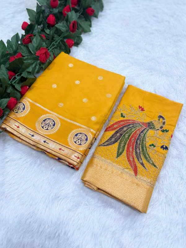 Embroidered Saree