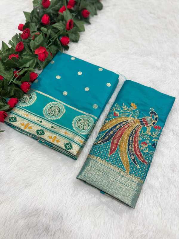 Embroidered Saree