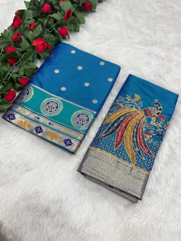 Embroidered Saree