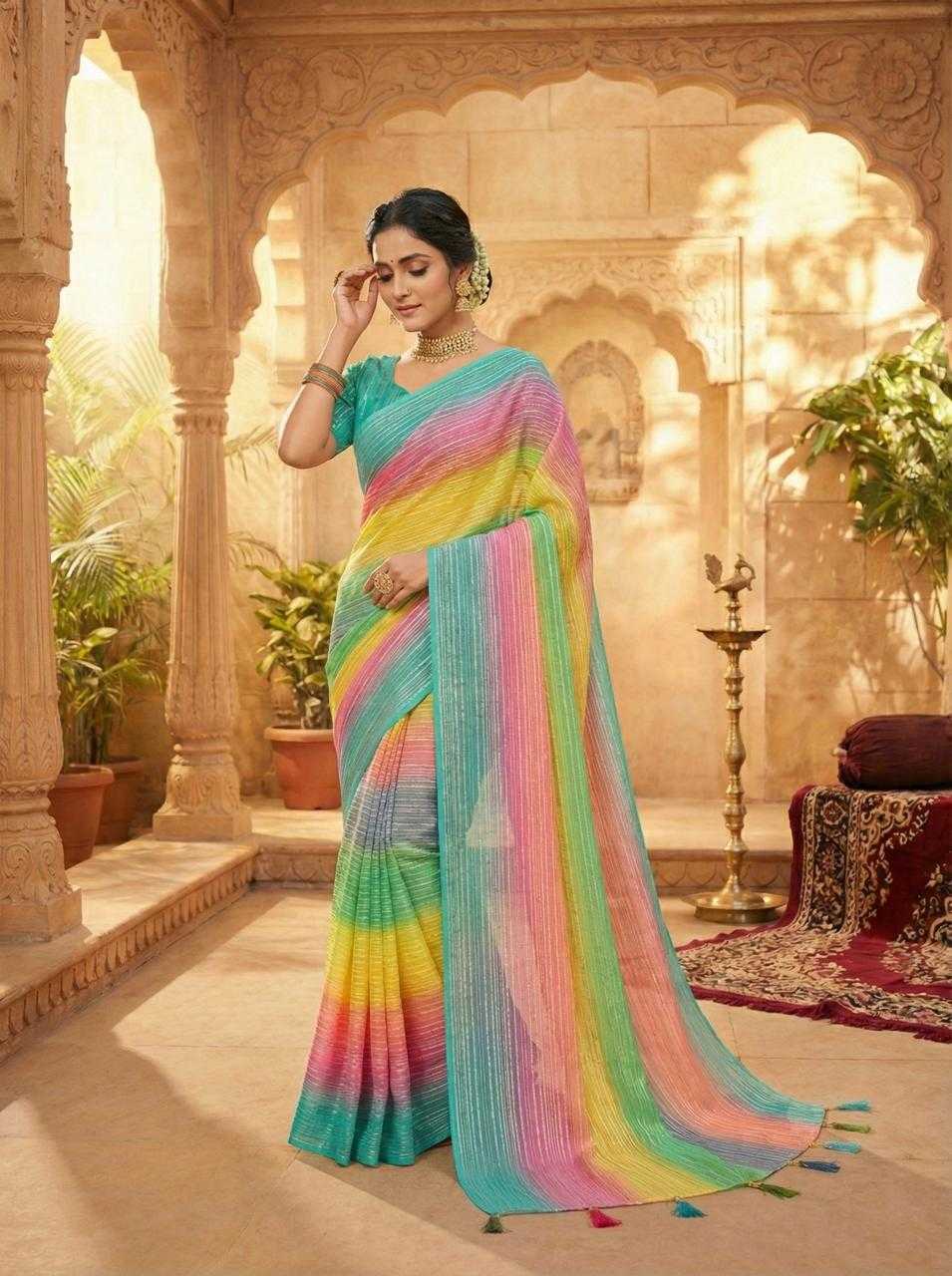 Chiffon Designer Saree