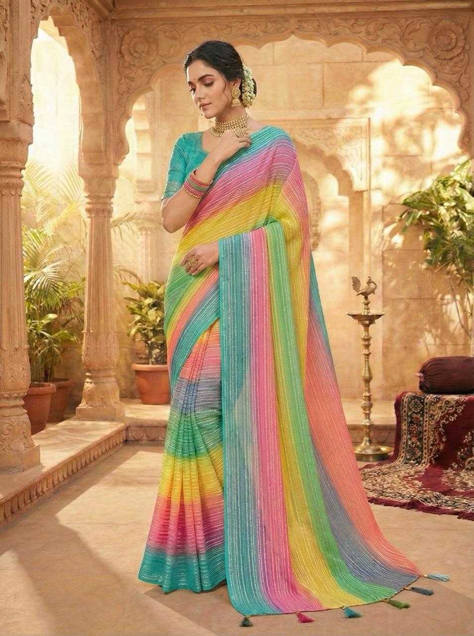 Chiffon Designer Saree