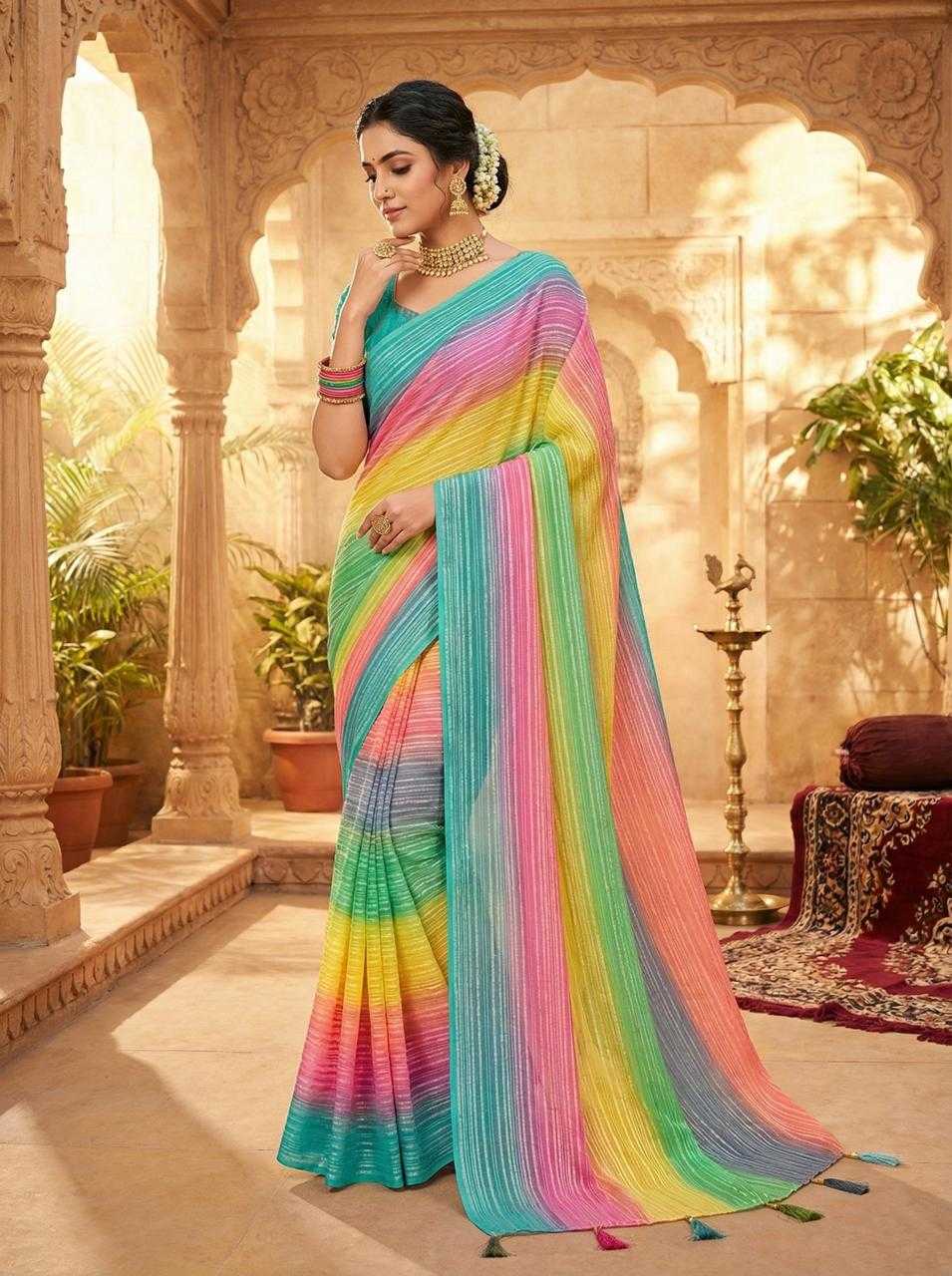 Chiffon Designer Saree