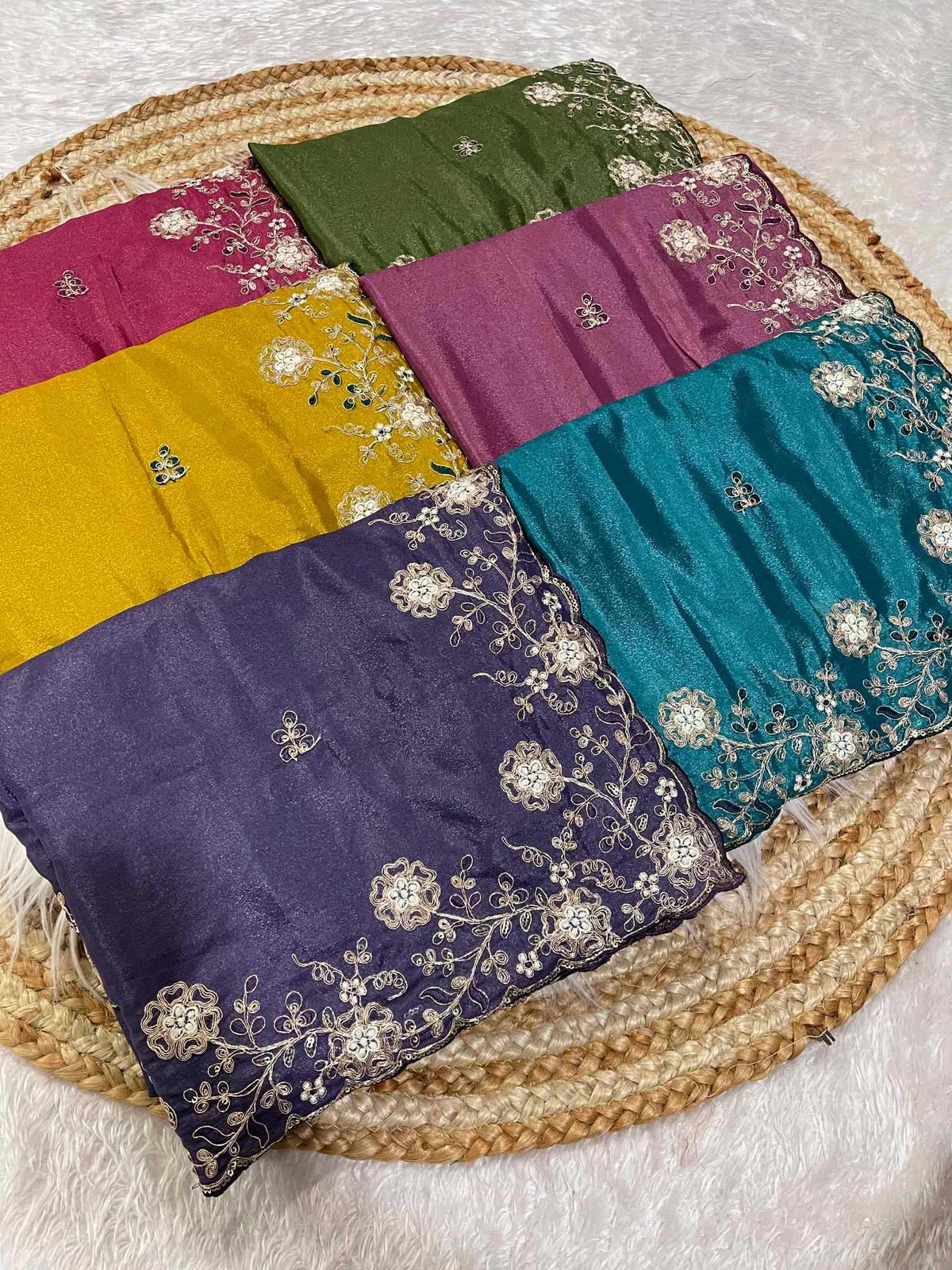 Aadya Fancy Sequence Saree