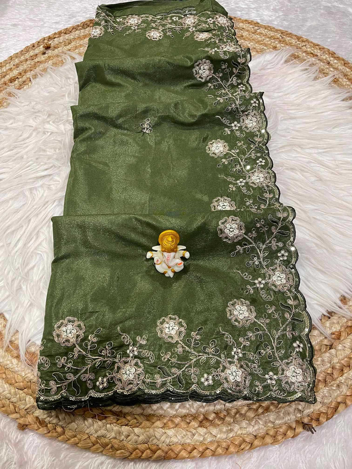 Aadya Fancy Sequence Saree