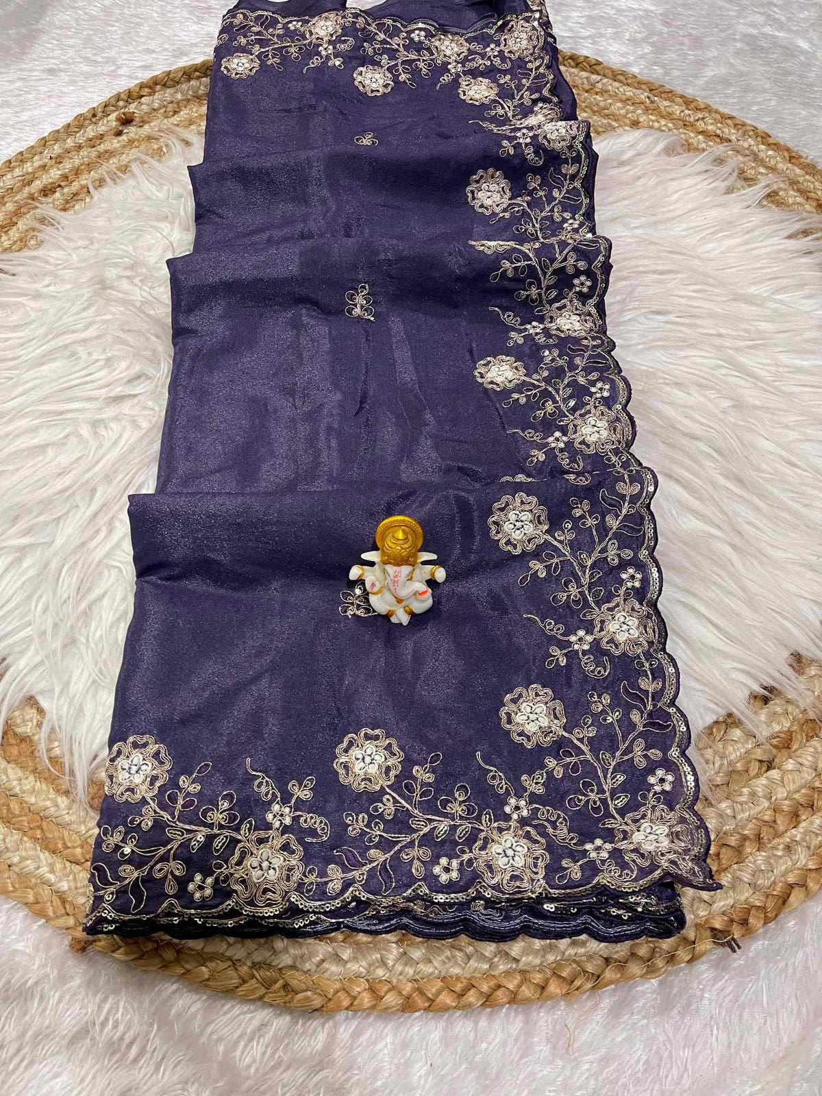 Aadya Fancy Sequence Saree