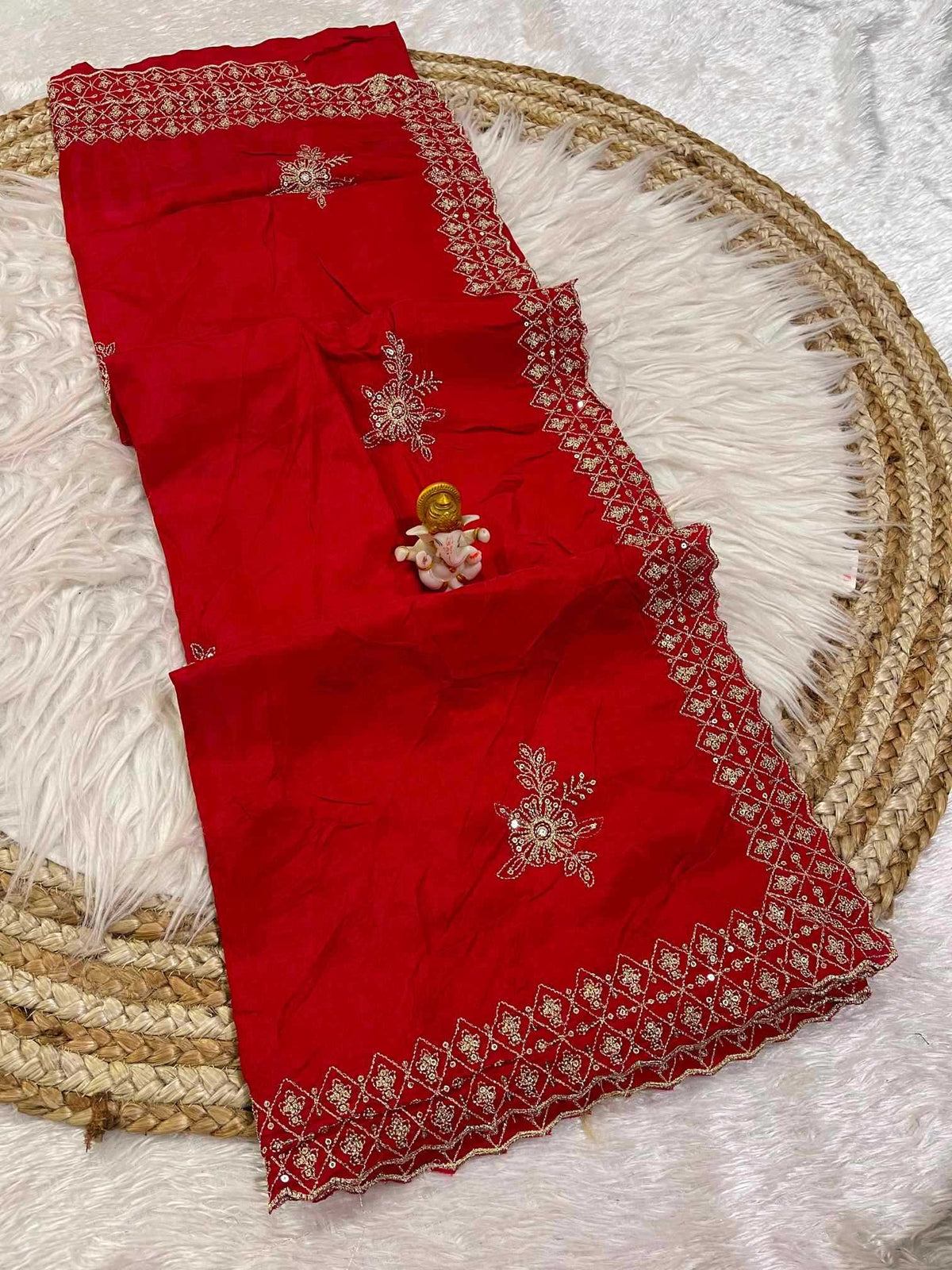 Aamaniya Pure Silk Designer Saree