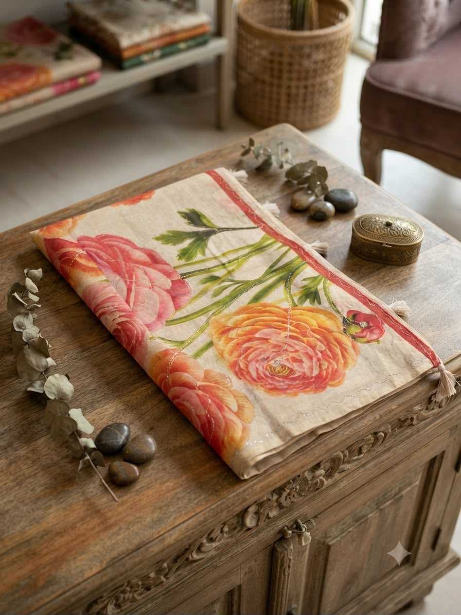 Aditi Cotton Designer Saree