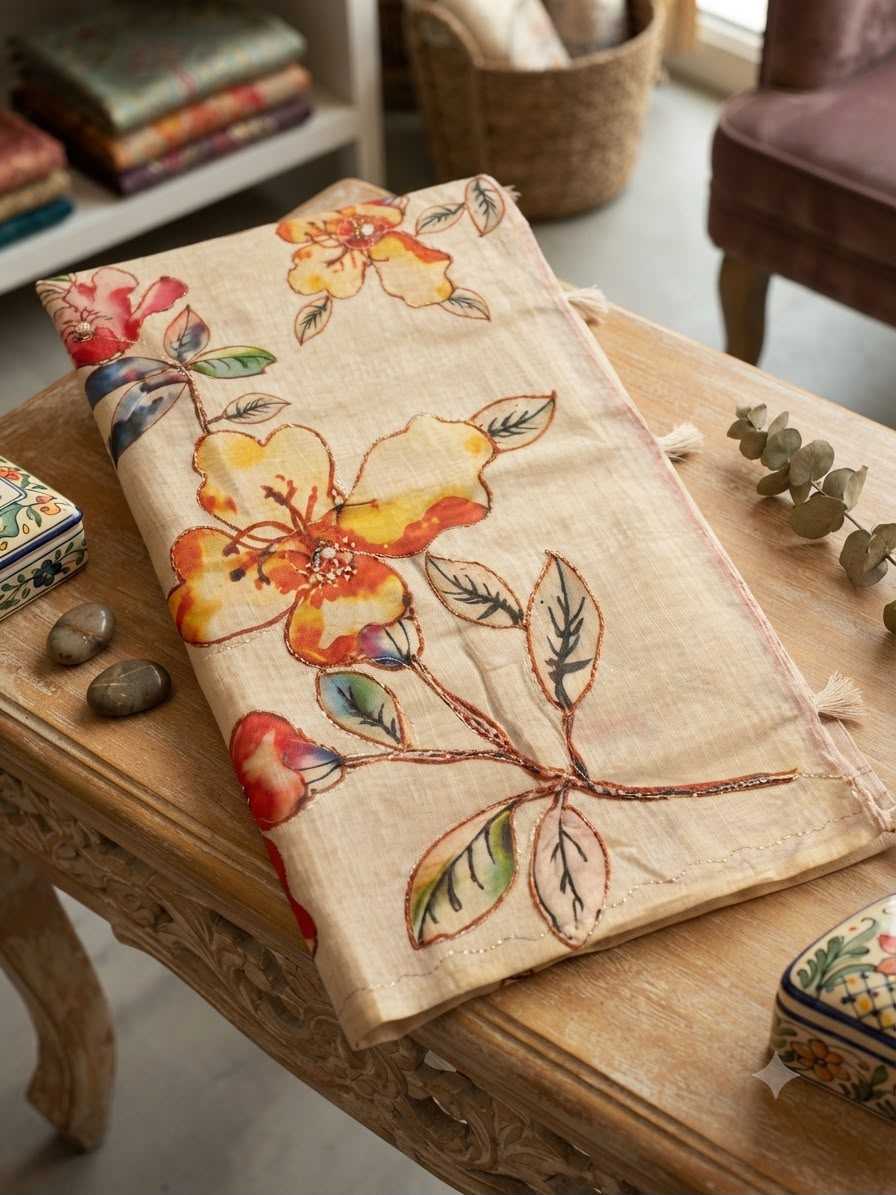 Aditi Cotton Designer Saree