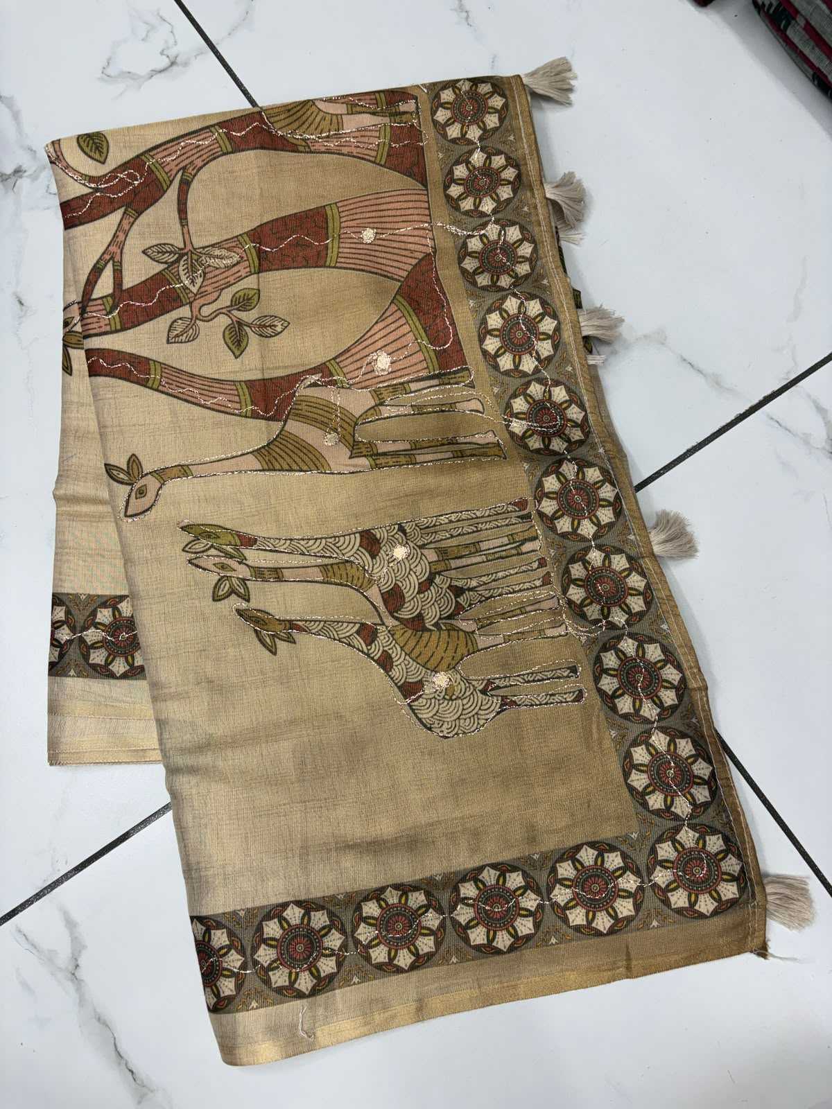 Aditi Cotton Designer Saree