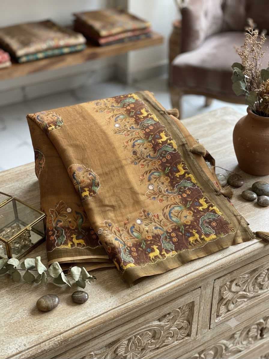 Aditi Cotton Designer Saree