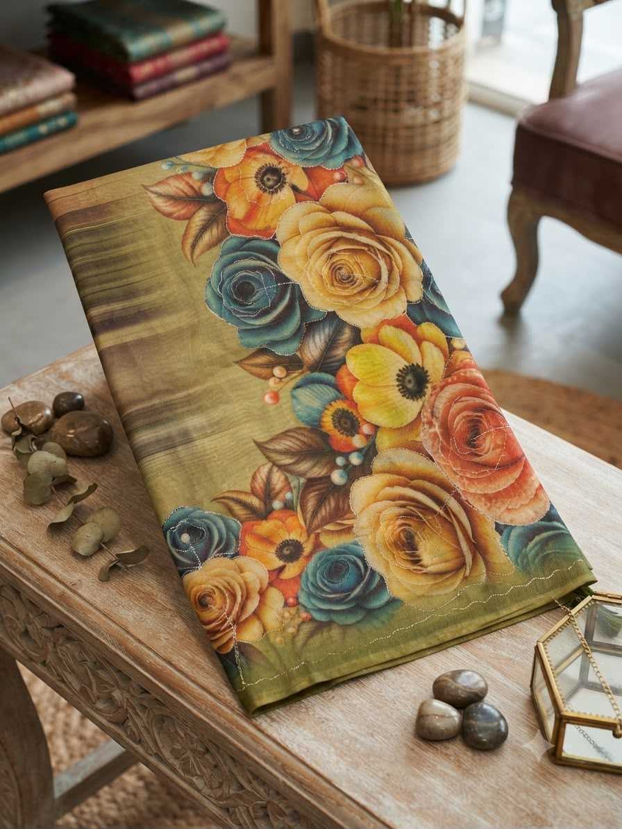 Aditi Cotton Designer Saree
