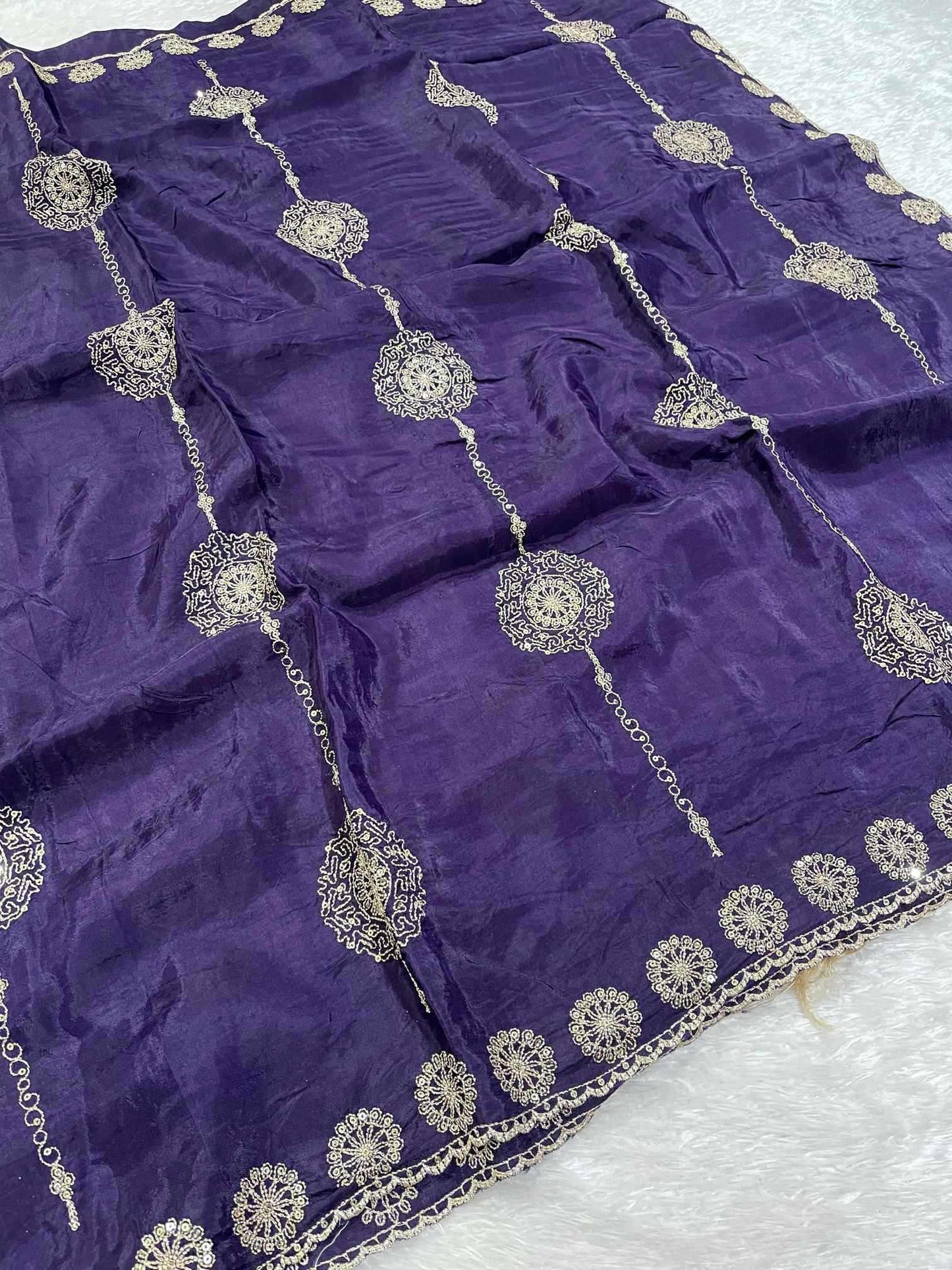Pure Silk Party Wear Saree