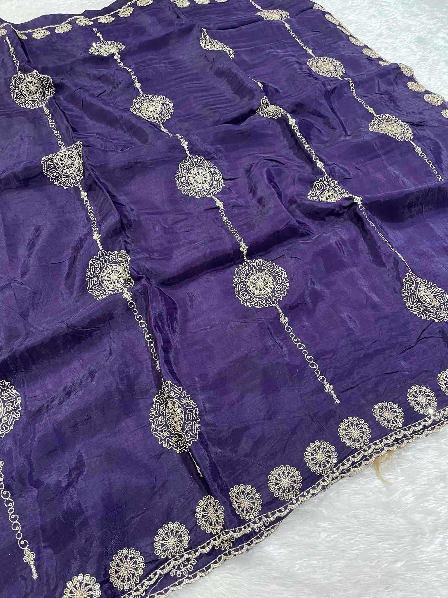 Pure Silk Party Wear Saree