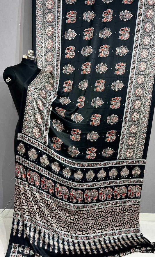 Japan Sartin Designer Saree