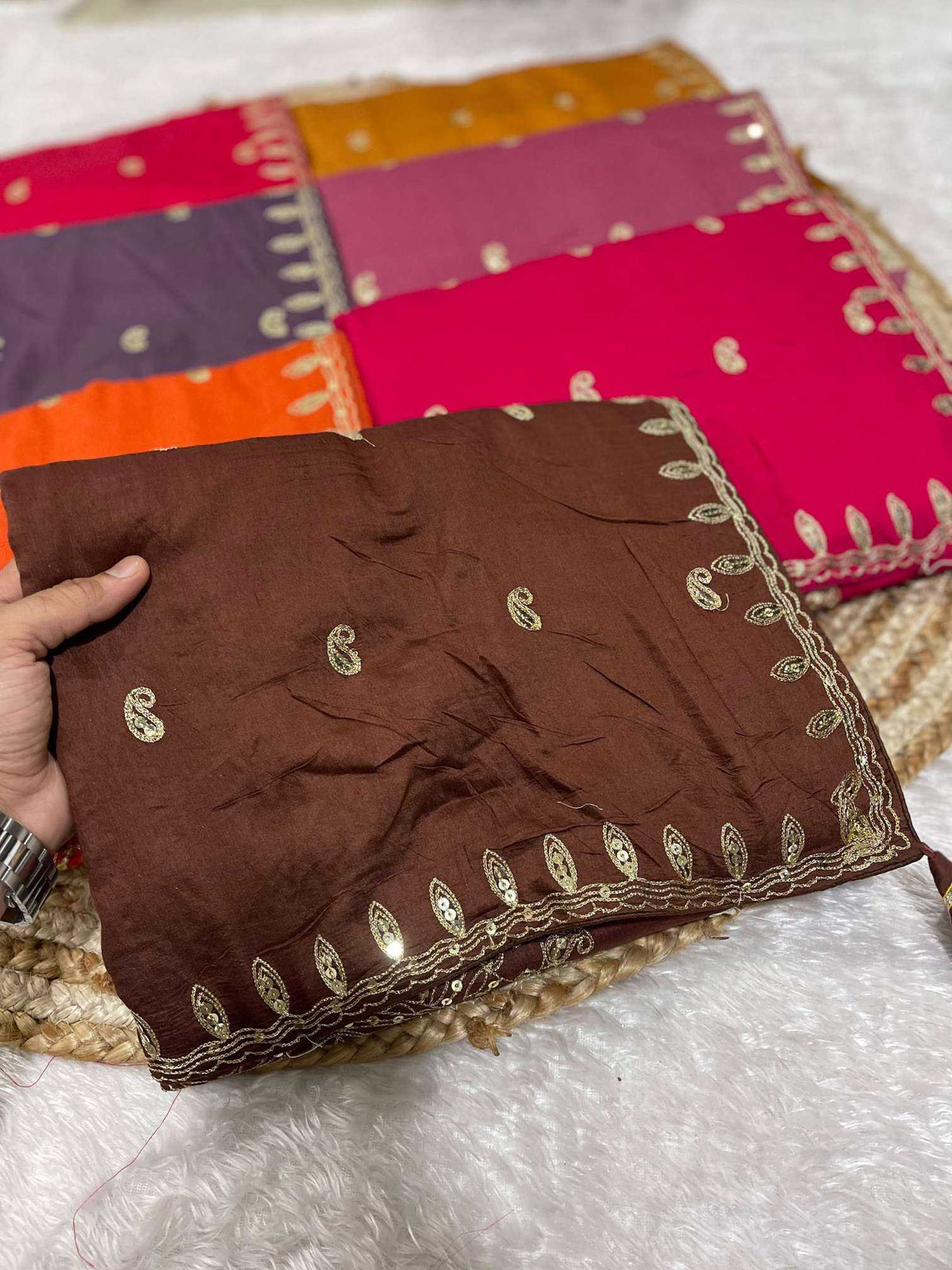 Amoli Pure Cotton Designer Saree
