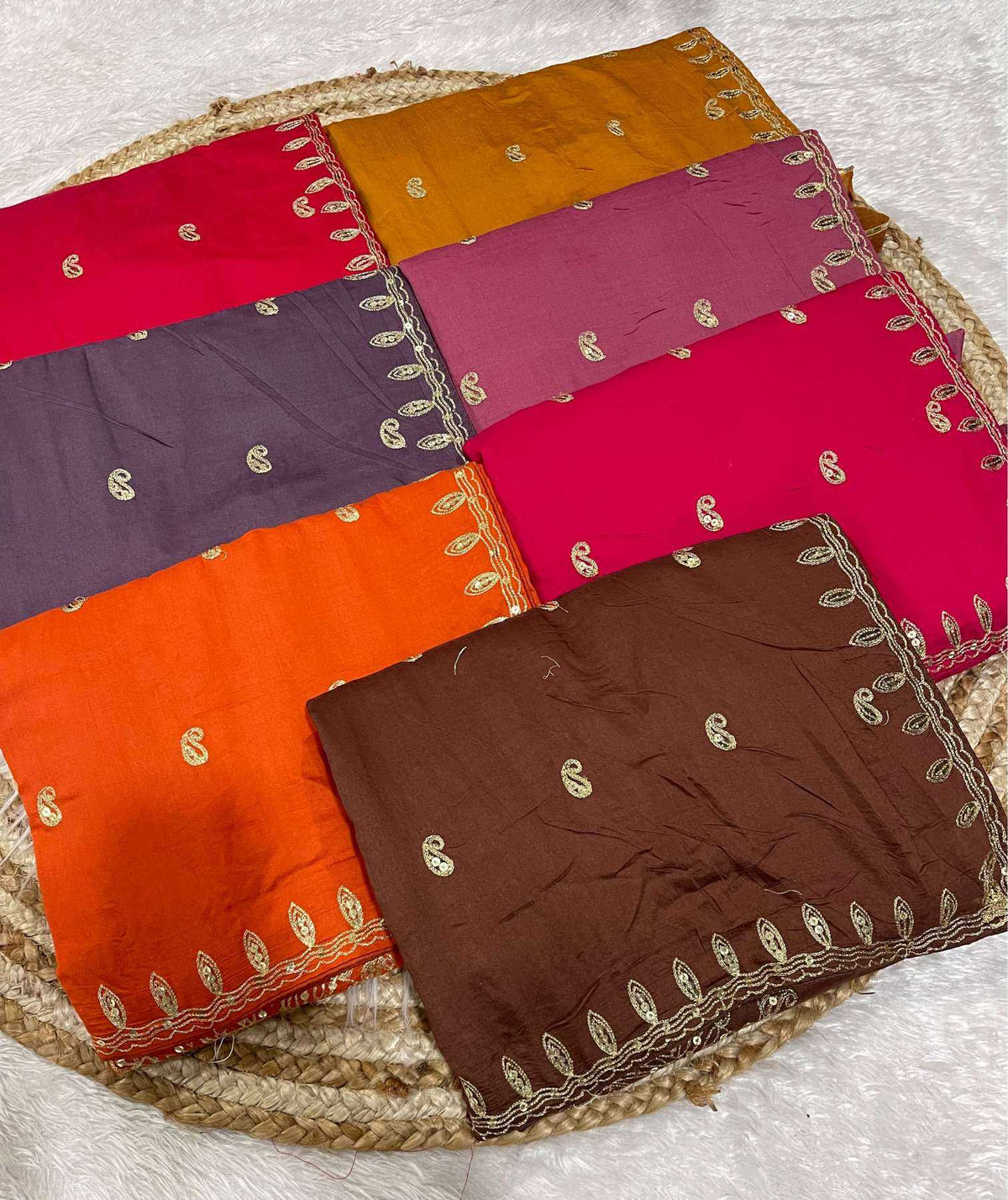 Amoli Pure Cotton Designer Saree