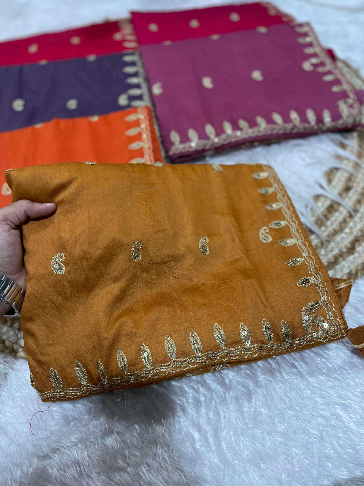 Amoli Pure Cotton Designer Saree