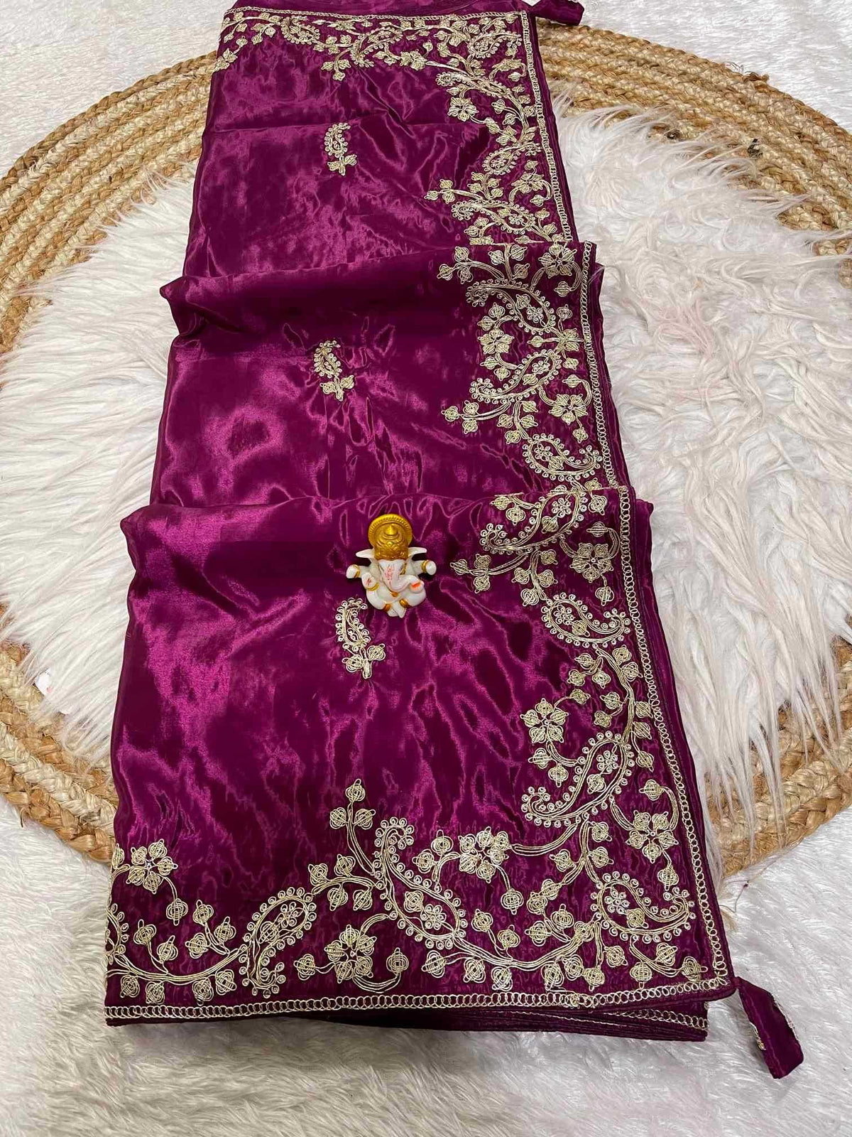 Pure Silk Party Wear Saree
