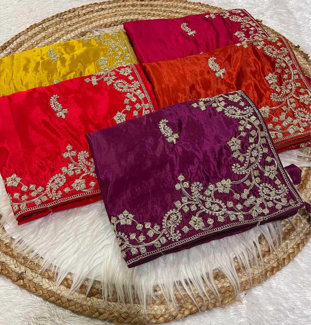 Pure Silk Party Wear Saree
