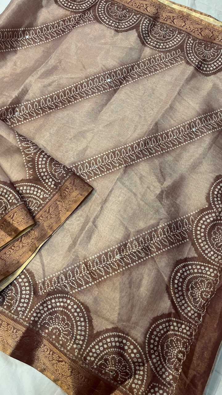 Rishvani Soft Cotton Silk Printed Saree