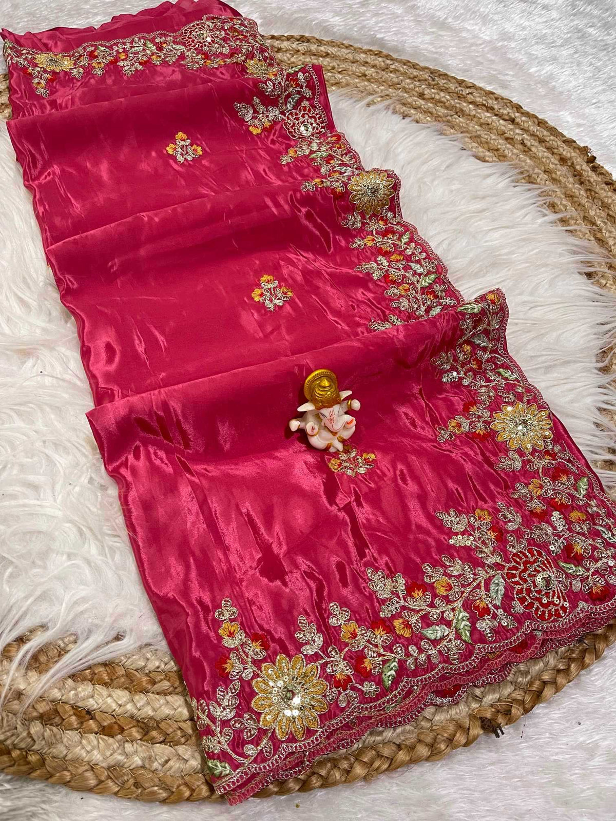 Pure Silk Party Wear Saree
