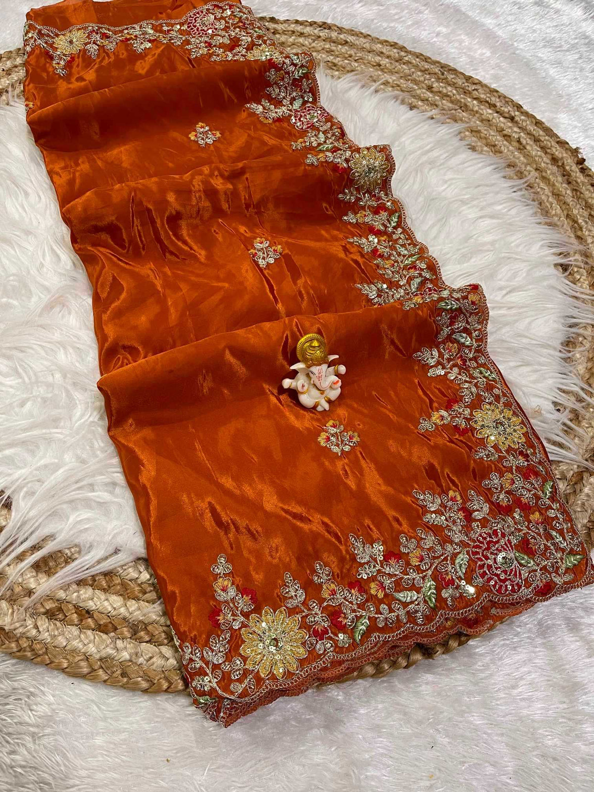 Pure Silk Party Wear Saree