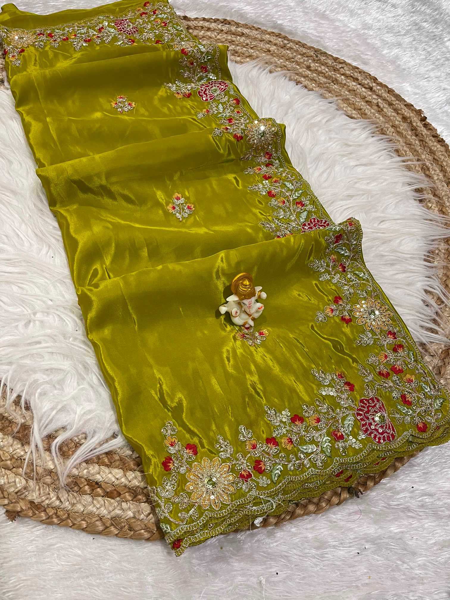 Pure Silk Party Wear Saree
