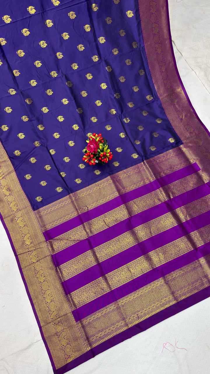 Areeba Soft Silk Kanjeevaram Saree