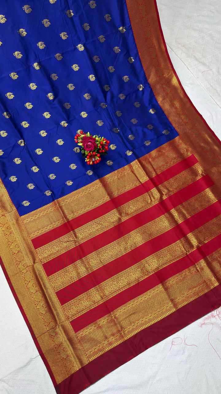 Areeba Soft Silk Kanjeevaram Saree