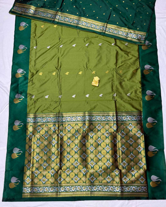 Mahira Banarasi Soft Silk Saree