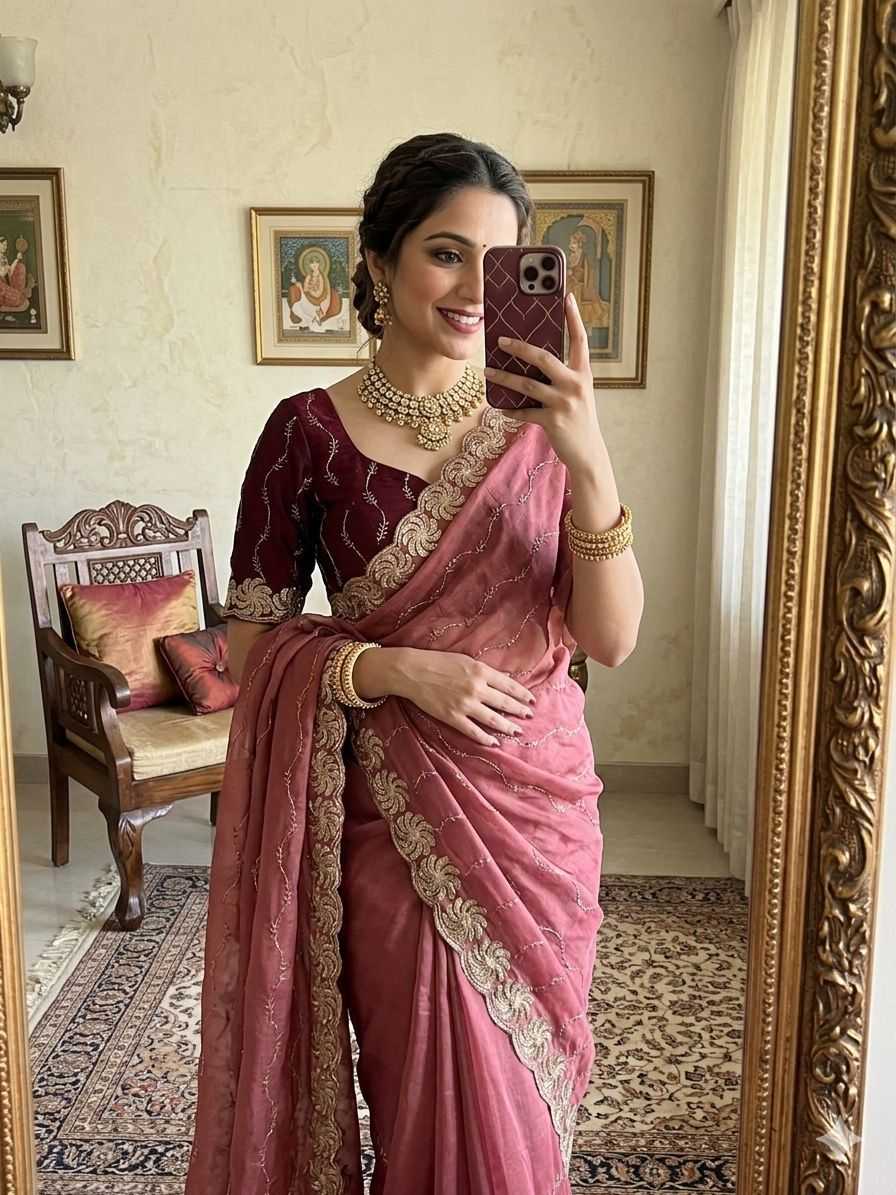 Aishani Georgette Saree
