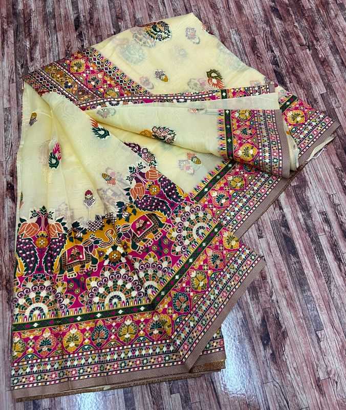 Organza Designer Saree