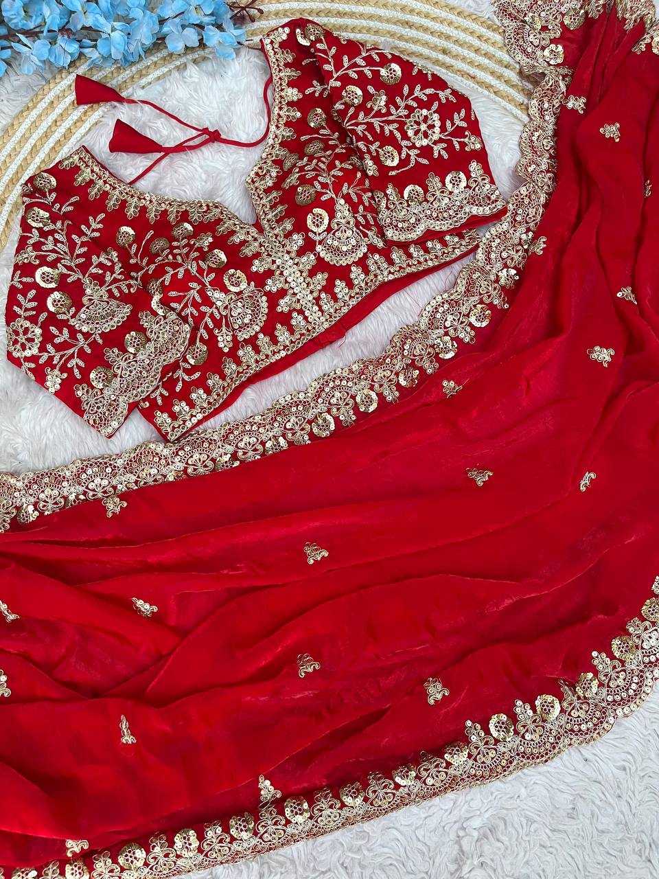 Satin Silk Designer Saree