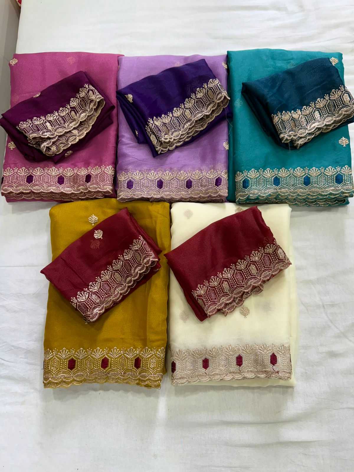 Georgette Designer Saree