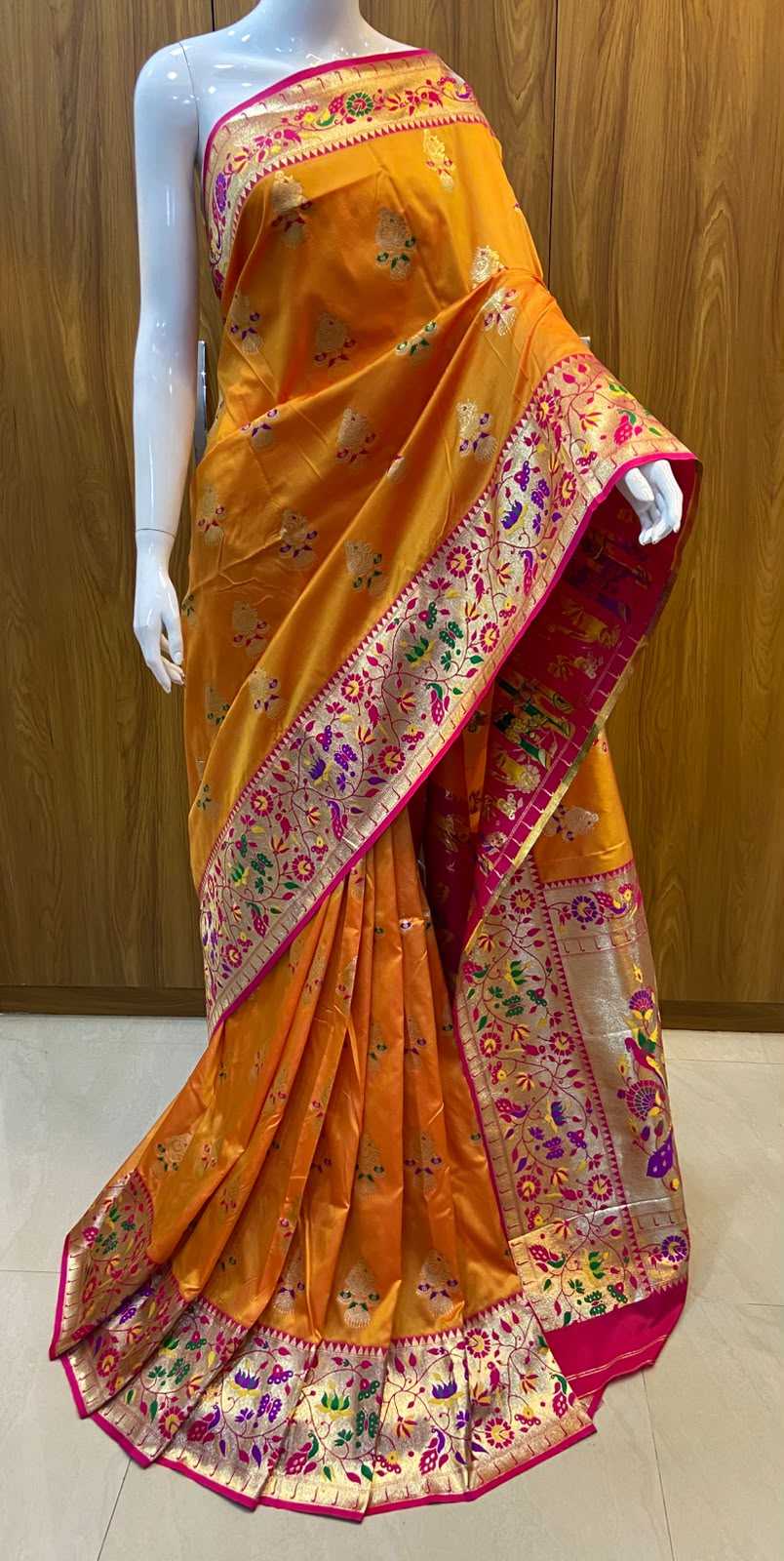 Pure Silk Designer Saree