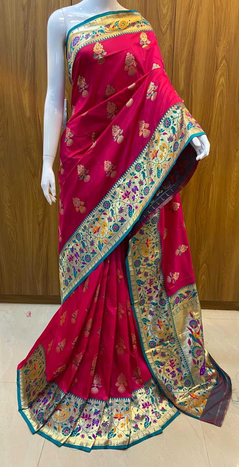 Pure Silk Designer Saree