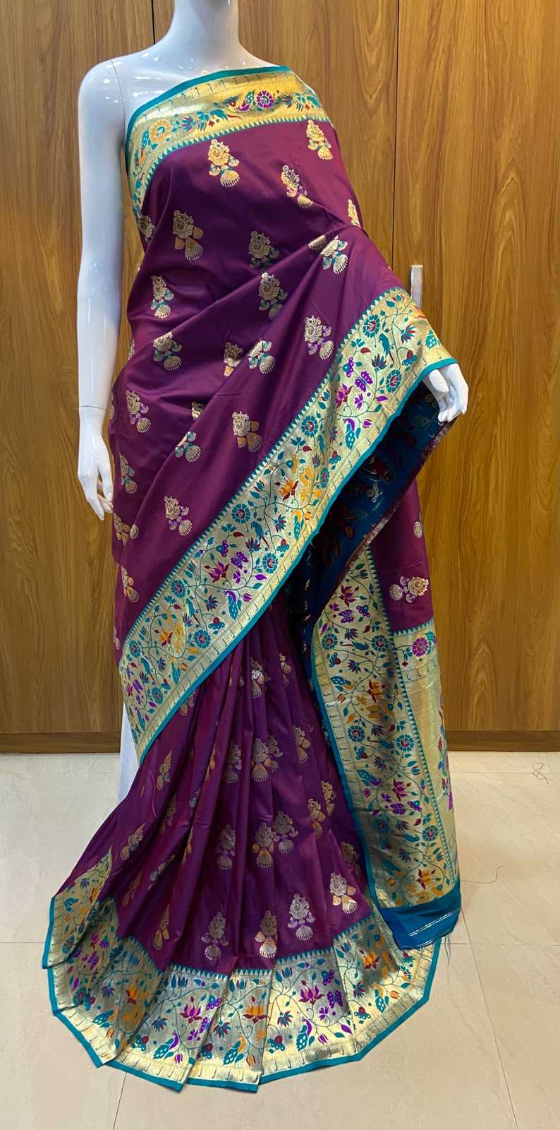 Pure Silk Designer Saree