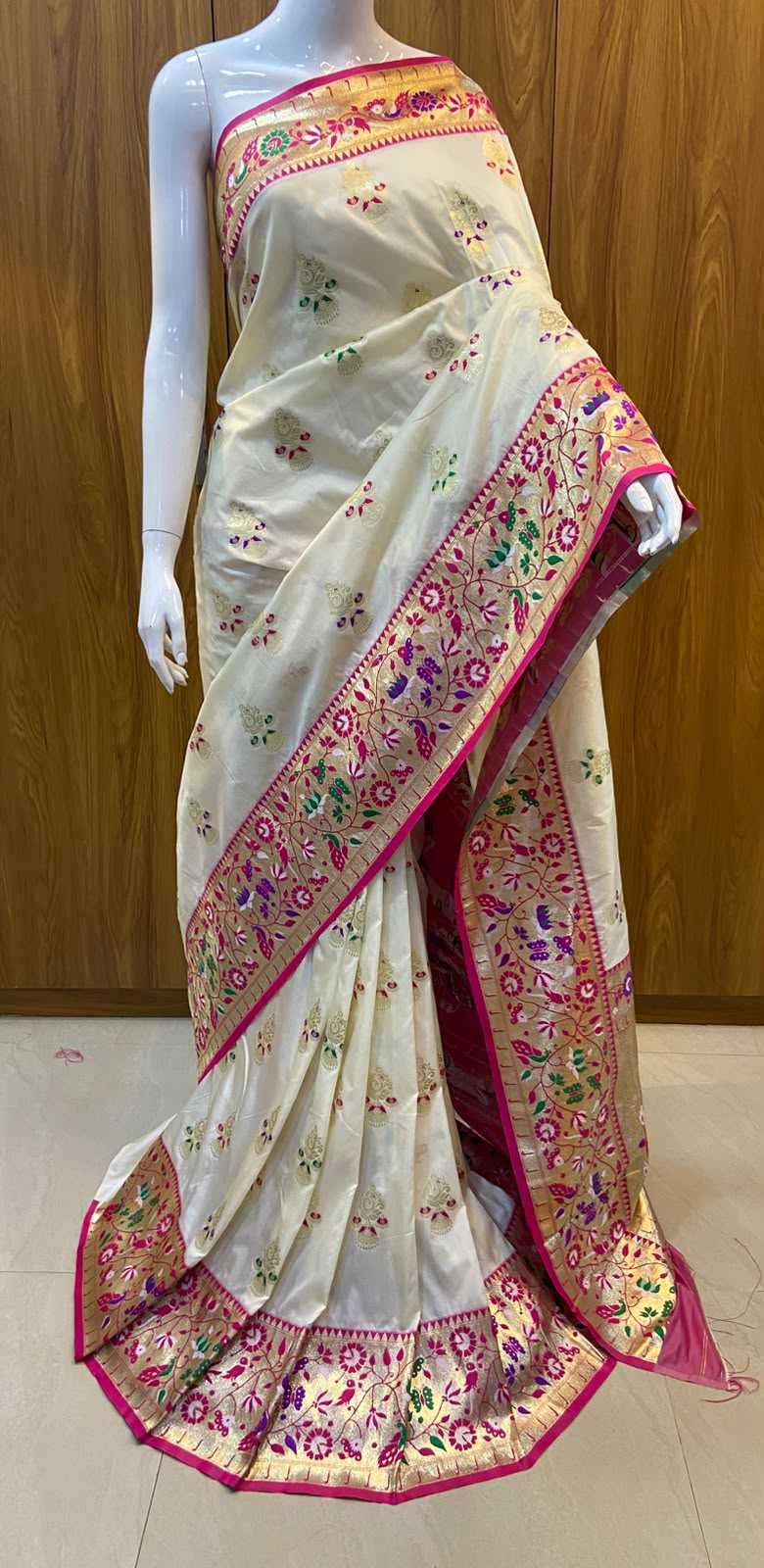 Pure Silk Designer Saree