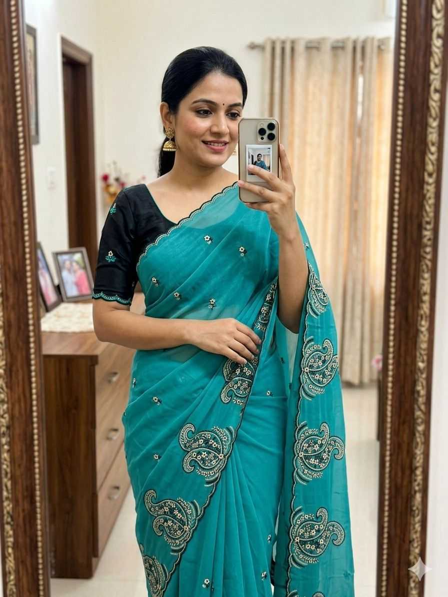 Georgette Designer Saree