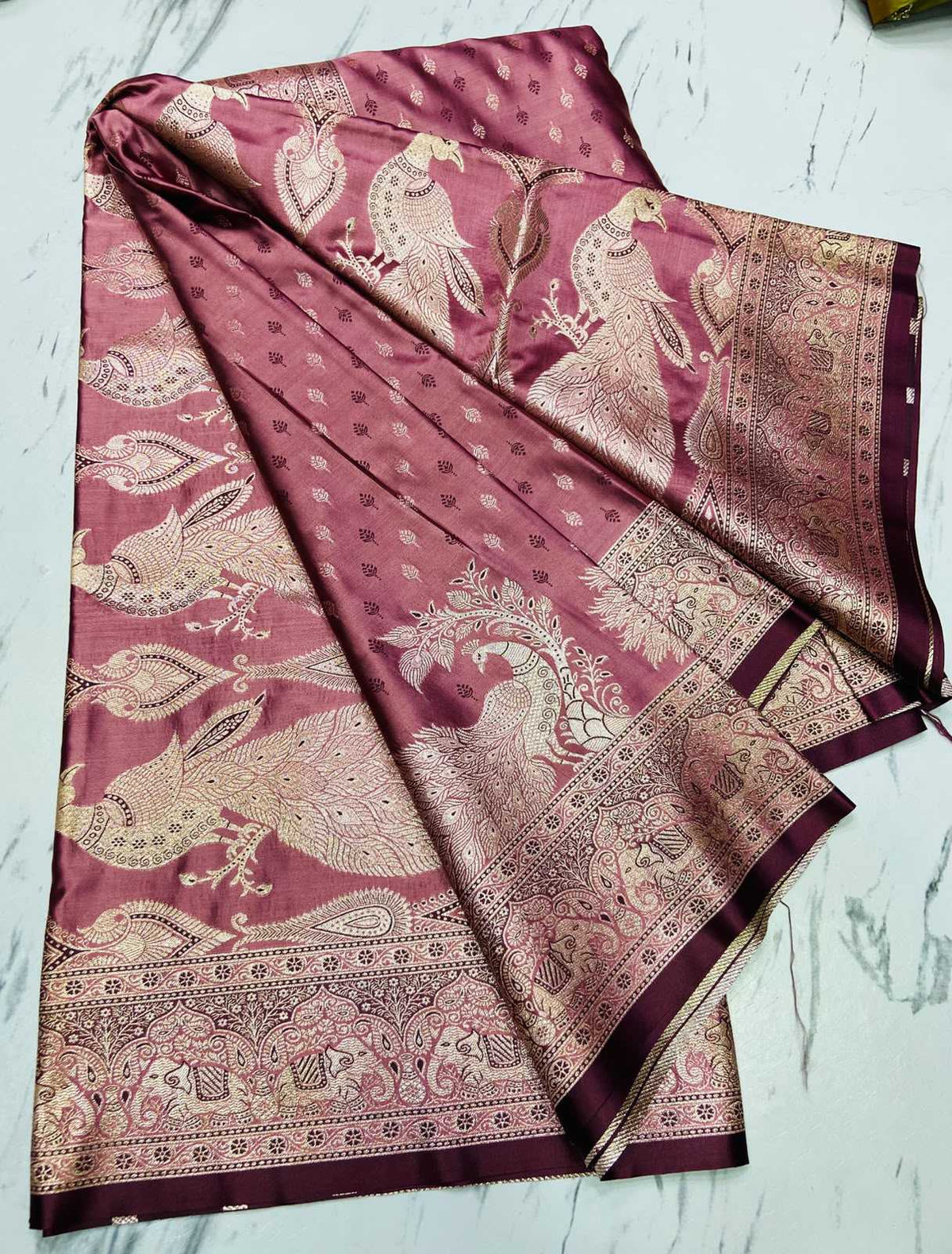 Satin Designer Saree