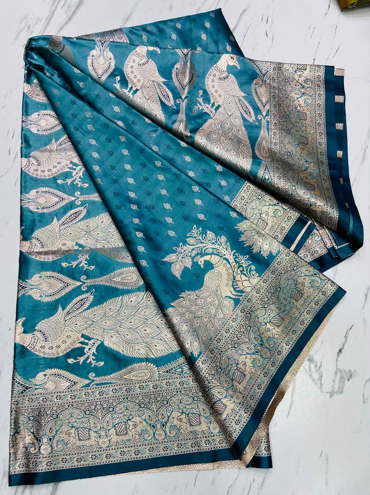 Satin Designer Saree