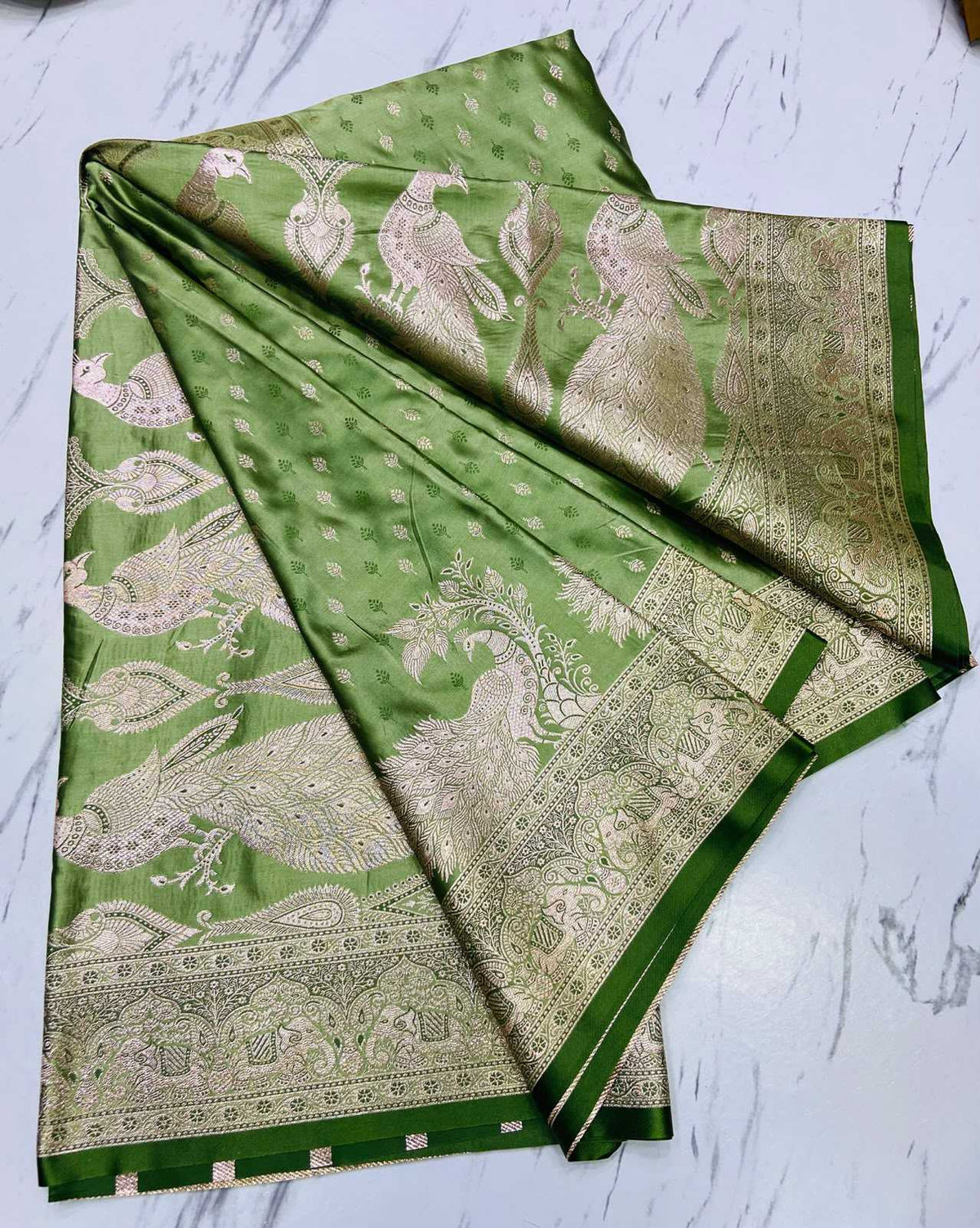 Satin Designer Saree